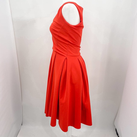 La Petite Robe di Chiara Boni Red Corie Dress IT 42 US 6 - Picture 4 of 15